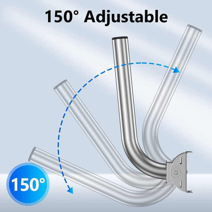 Staffe per palo di montaggio per antenna TV in acciaio inossidabile DYMACHINE